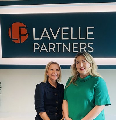 Avril Scally, Partner and Head of Medical Negligence & Personal Injury, with Grace Molloy, Solicitor Image